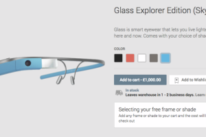 Google Glass Goes On Sale Outside The US.